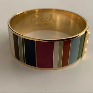 Coach Legacy Stripe Bracelet
